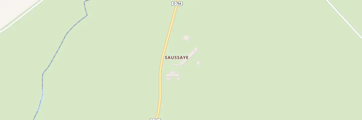 Plan du 10 Saussaye à Francheville