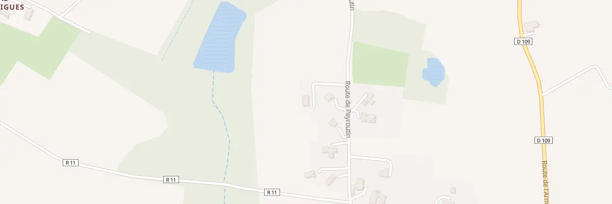 Plan de Au Pouy à Larée