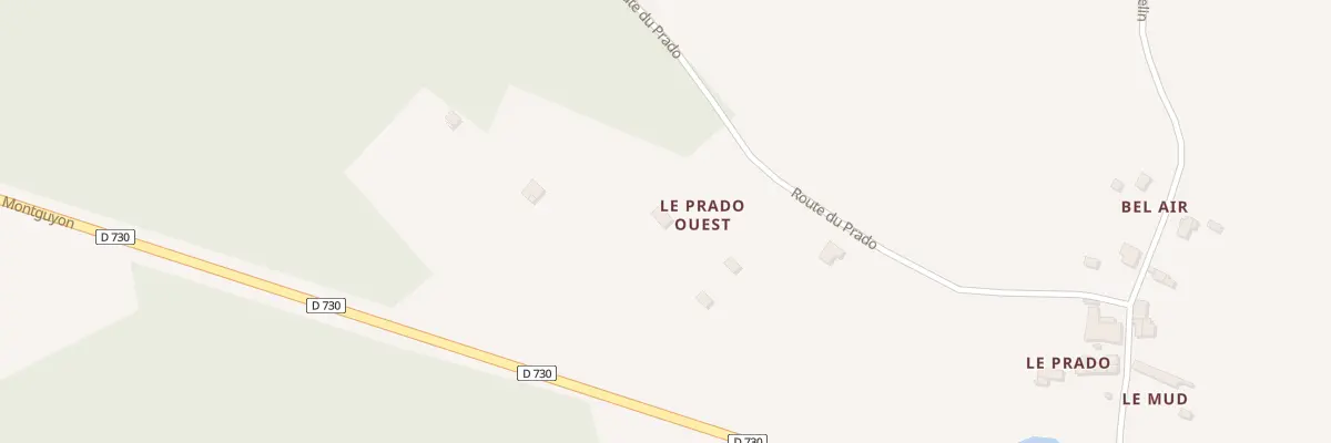 Plan du 5725 Le Prado Ouest à Saint-Aigulin