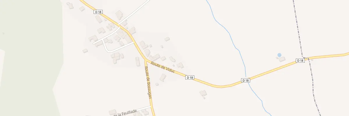 Plan du 4B Viduc à Saint-Pey-de-Castets