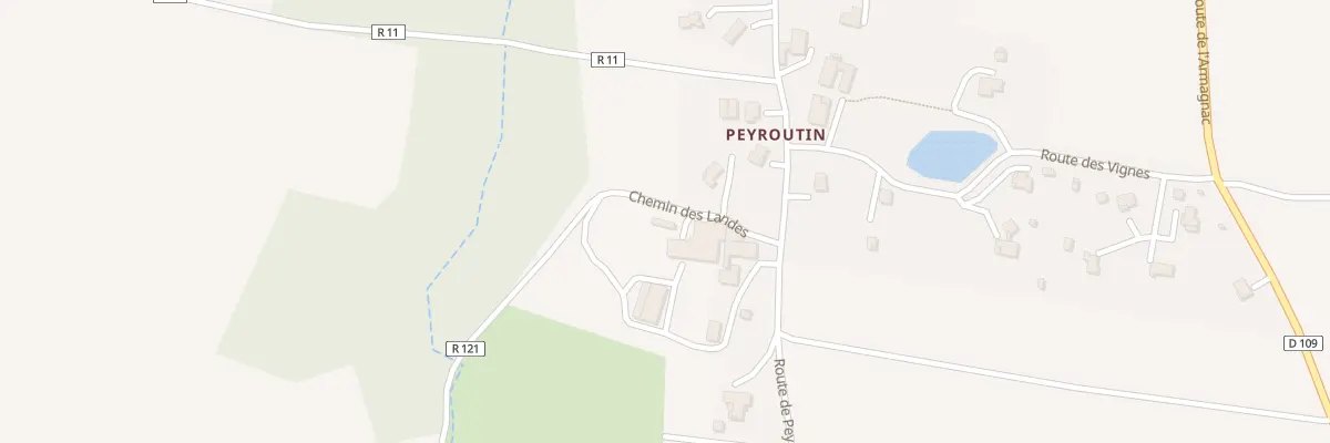 Plan du 7 Chem des Landes à Larée