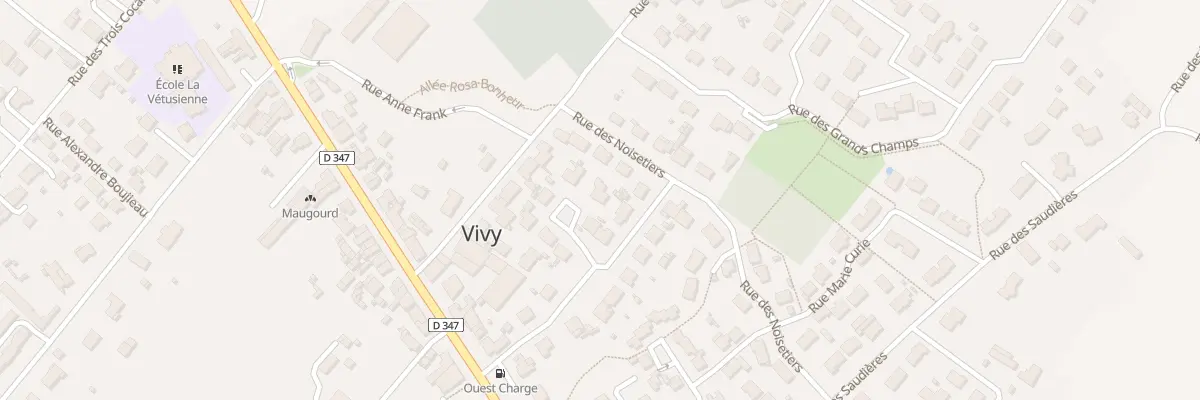 Plan du 2 Pl du Gen de Gaulle à Vivy