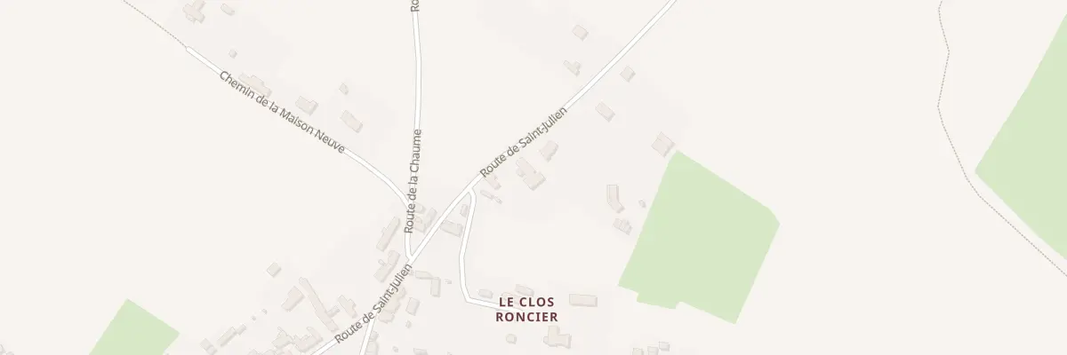 Plan du 5010 Rte de Saint-Julien à Amné