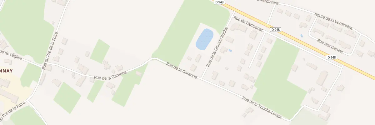 Plan du 8 Rue de la Grande Roche à Maisonnay