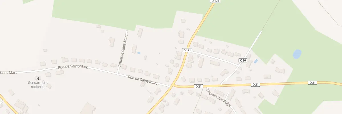 Plan du 17 Rue de la Croix Brousseau à Ménigoute