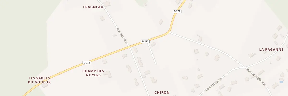 Plan du 13 Rue du Goulor à La Barde
