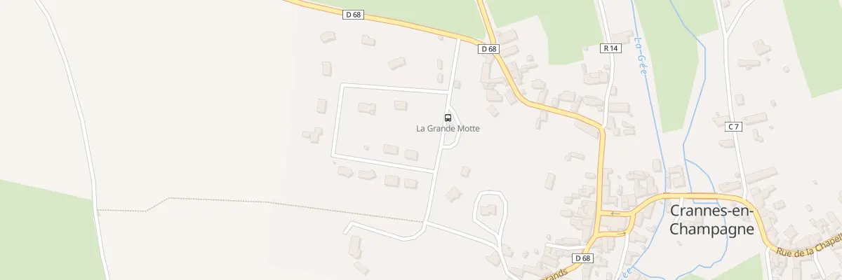 Plan du 7 La Grande Motte à Crannes-en-Champagne