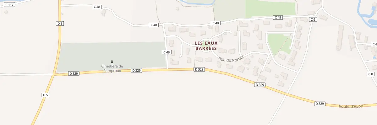 Plan du 4 Imp du Plantis à Pamproux