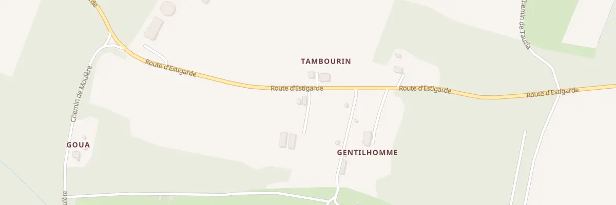 Plan du 5001 Tambourin Gentilhomme à Herré
