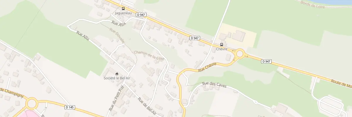 Plan du 16 Rue Chèvre à Saumur