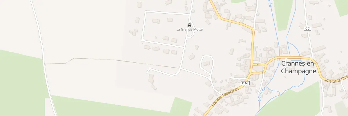 Plan du 22 La Grande Motte à Crannes-en-Champagne