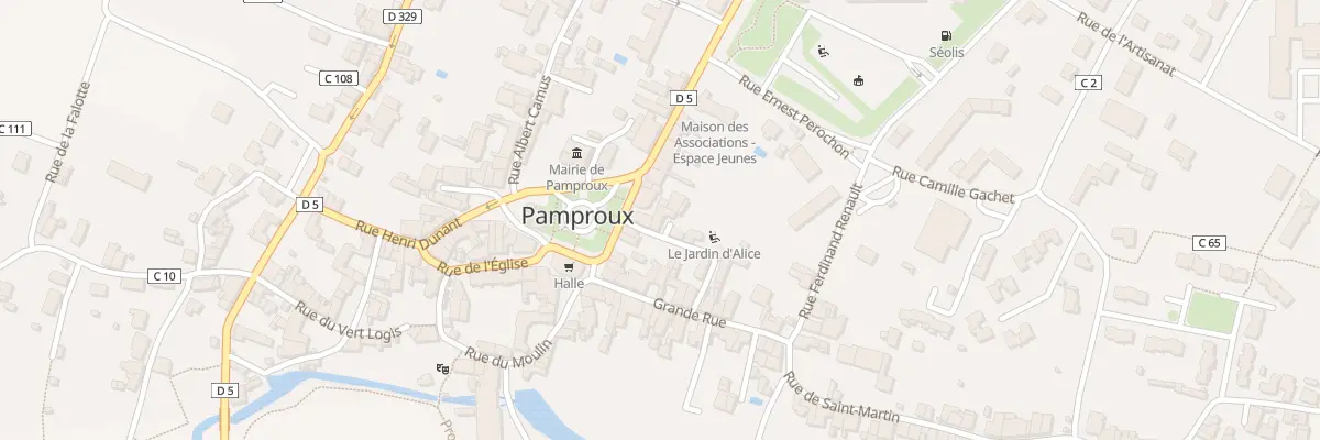 Plan du 3 Rue de l’Hérault à Pamproux