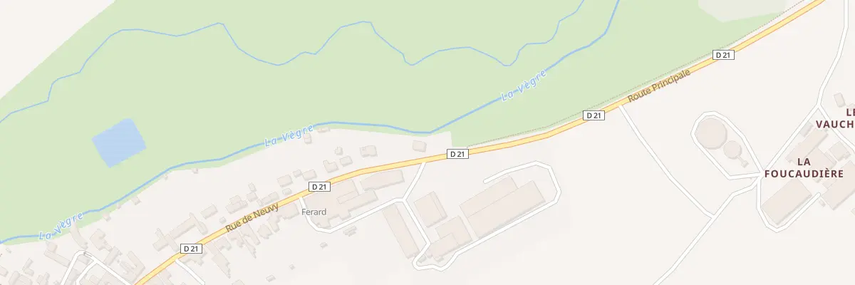 Plan du 29 Rue de Neuvy à Bernay-Neuvy-en-Champagne