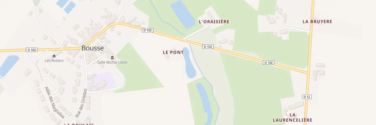 Plan du 5141 Le Pont à Bousse