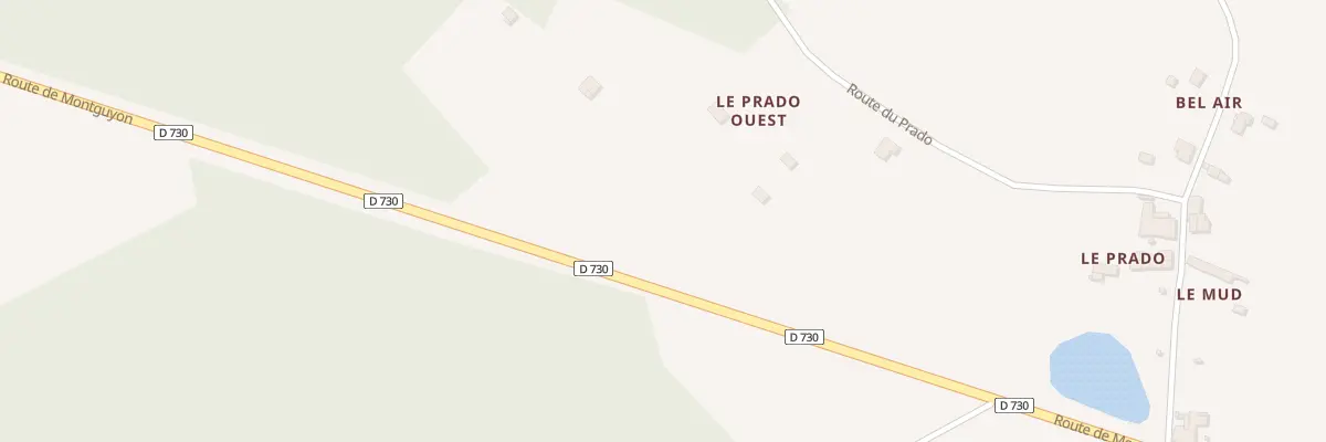 Plan du 5758 La Casse du Borgle à Saint-Aigulin