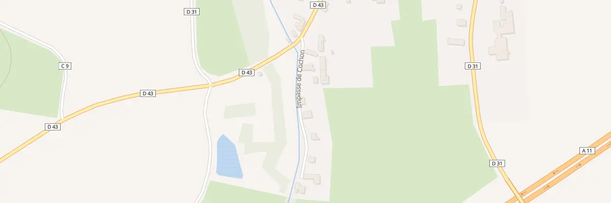 Plan du 5 Che du Moulin de Cochon à Chemiré-le-Gaudin