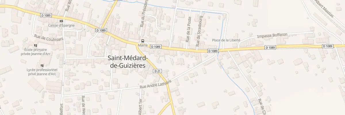 Plan du 51 Rue de la République à Saint-Médard-de-Guizières