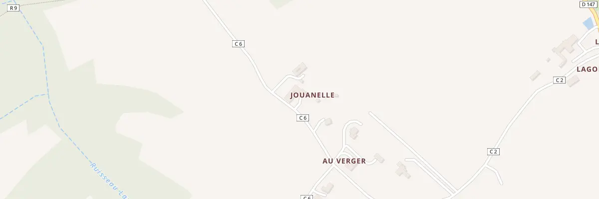 Plan du 5 Rte de Jouanelle à Caupenne-d’Armagnac