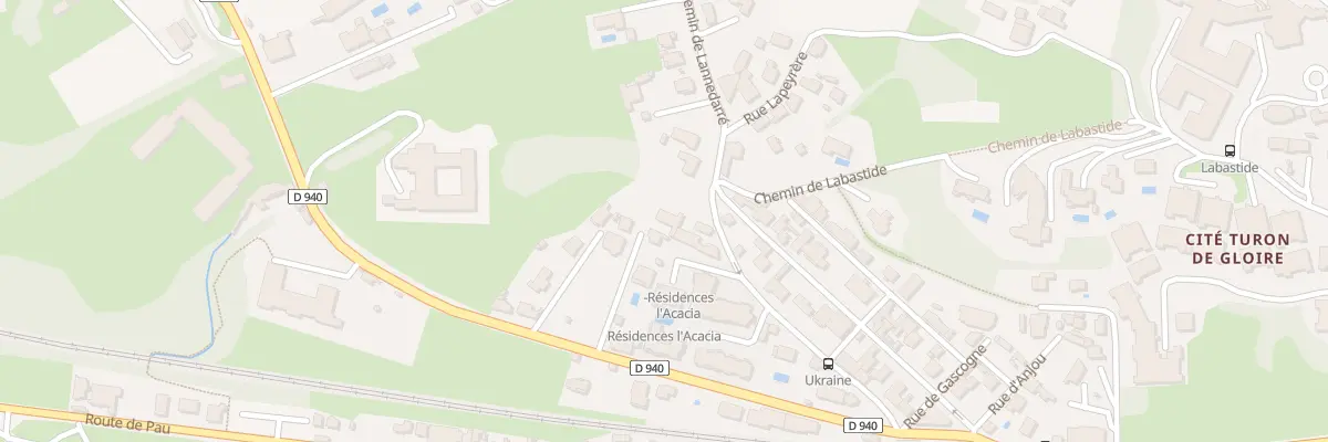 Plan du 10 Rue de l’Assomption à Lourdes