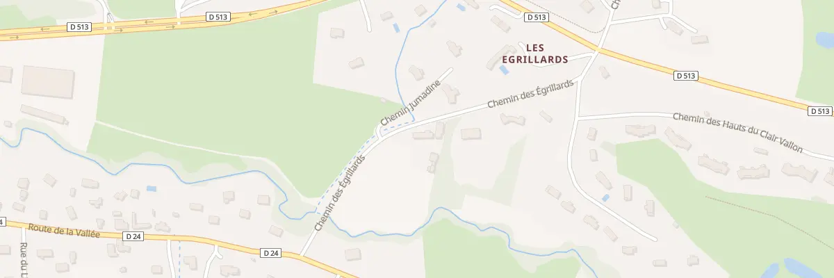 Plan du 8 Che des Égrillards à Houlgate