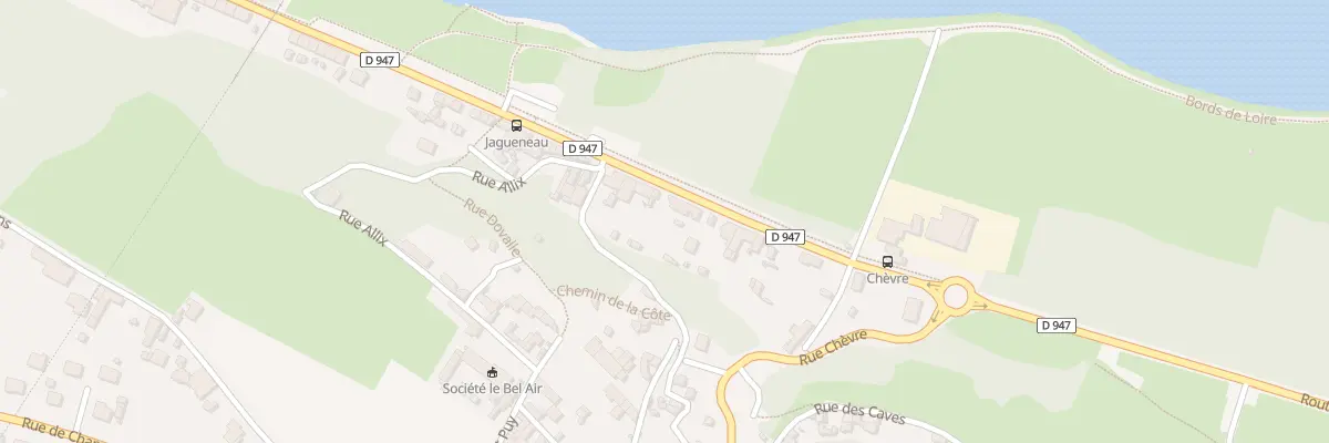 Plan du 317 Quai du Jagueneau à Saumur