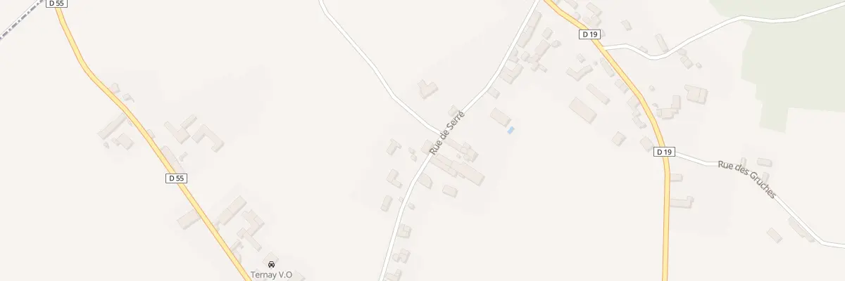 Plan du 13 Rue de Serre à Ternay
