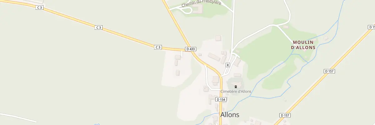 Plan du 8 Le Bourg à Boussès