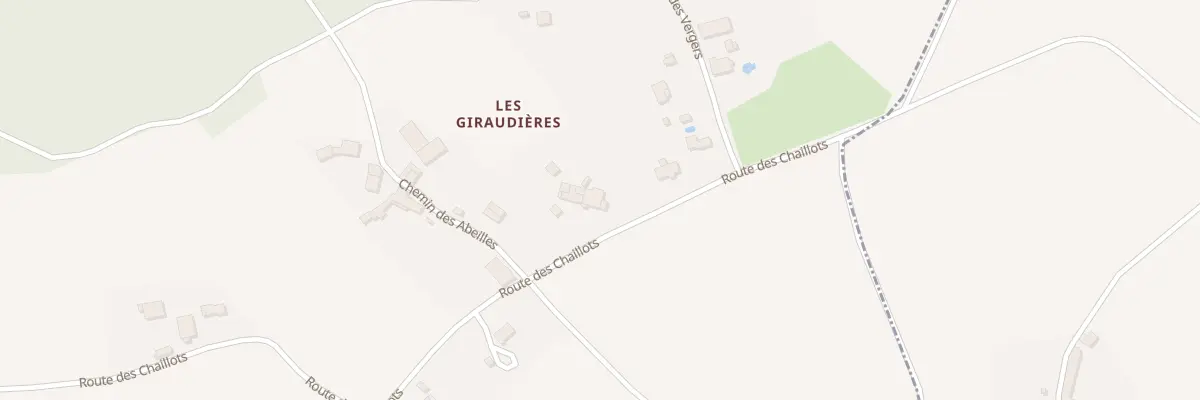 Plan du 59 Rte des Chaillots à Fontivillié