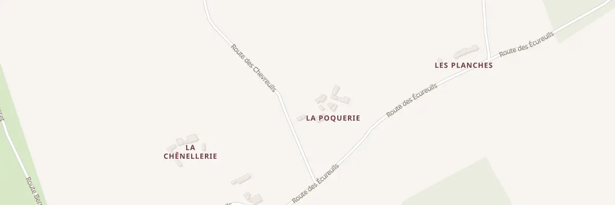 Plan du 5071 La Poquerie à La Lande-Chasles