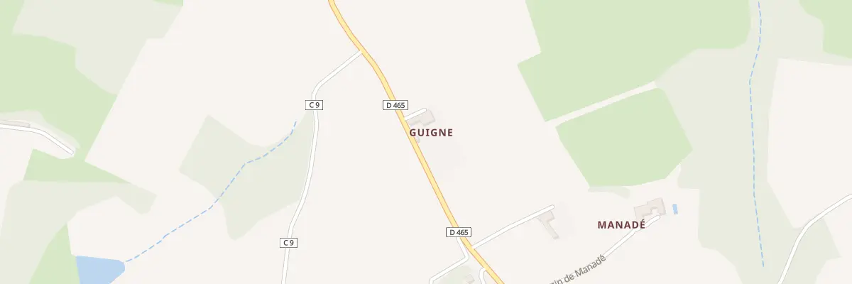Plan du 5023 Rte de Cannet à Saint-Lanne