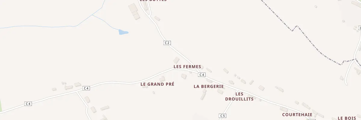 Plan du 5097 Les Bonnements à Putot-en-Auge