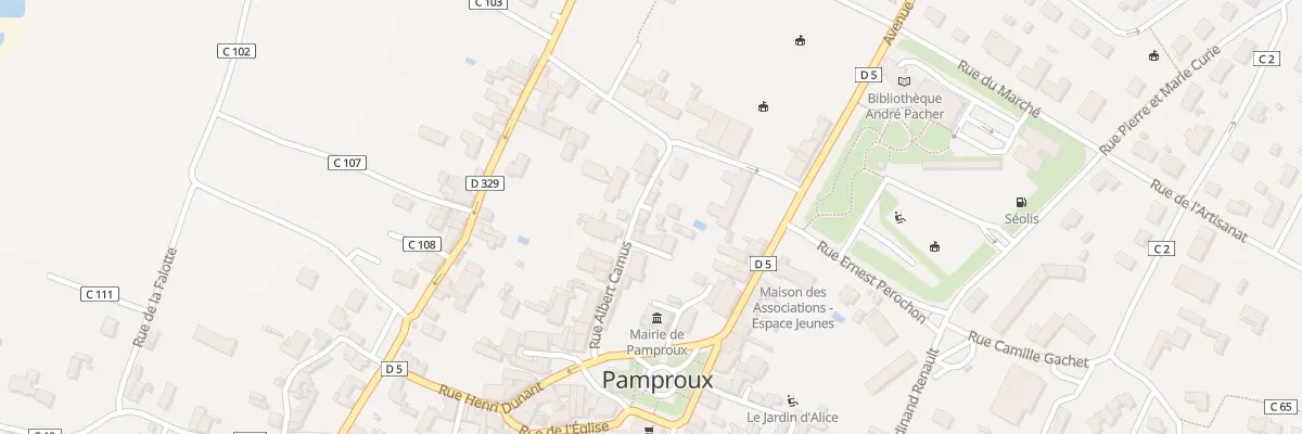 Plan du 18 Rue Albert Camus à Pamproux