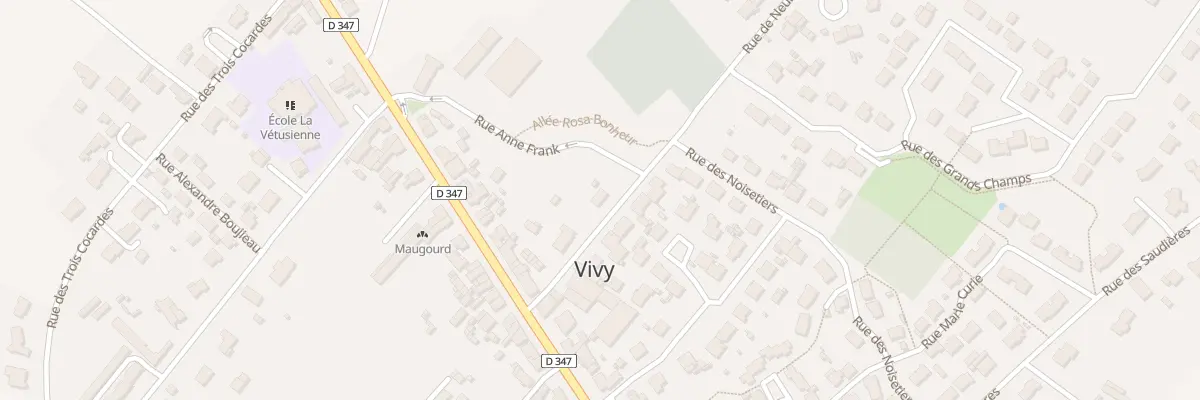 Plan du 4 Rue de Neuillé à Vivy