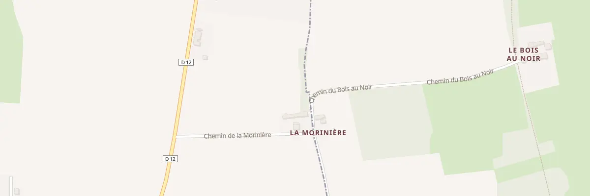 Plan du 170 Che de la Morinière à La Flèche