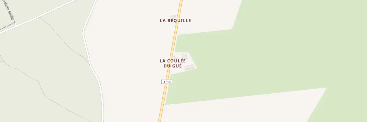 Plan du 5165 La Coulee du Gue à Montreuil-le-Chétif