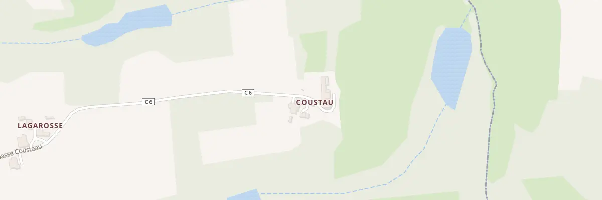 Plan du 5060 A Coustau à Lias-d’Armagnac