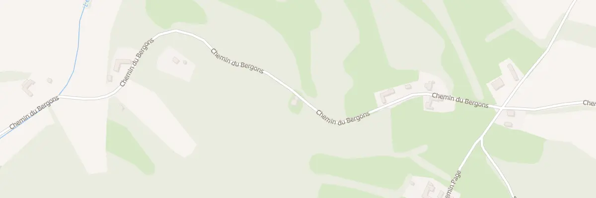 Plan du 9107 Che du Bergons à Moncaup