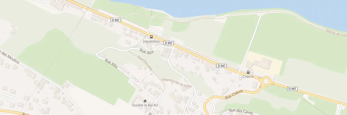 Plan du 369 Quai du Jagueneau à Saumur