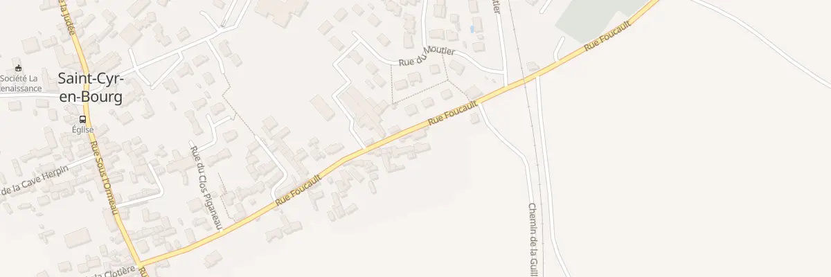 Plan du 68 Rue Foucault (St Cyr) à Épieds