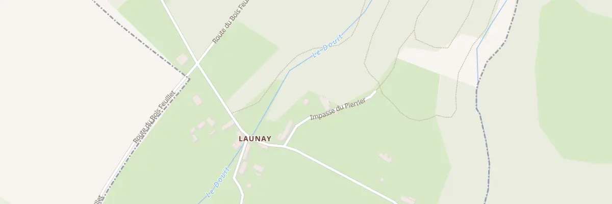Plan du 5 Launay à Merri