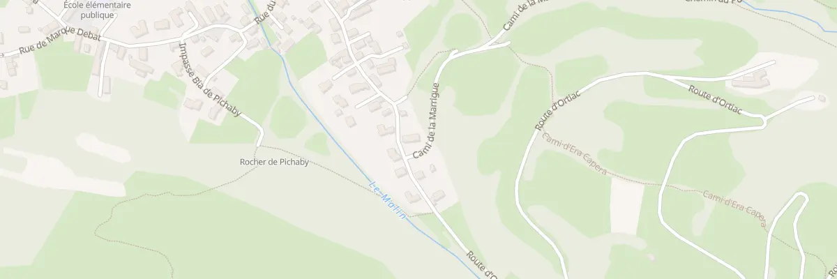 Plan du 31B Rte d’Ortiac à Villelongue