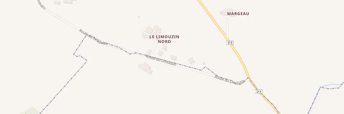 Plan du 2 Le Limouzin Nord aux Esseintes