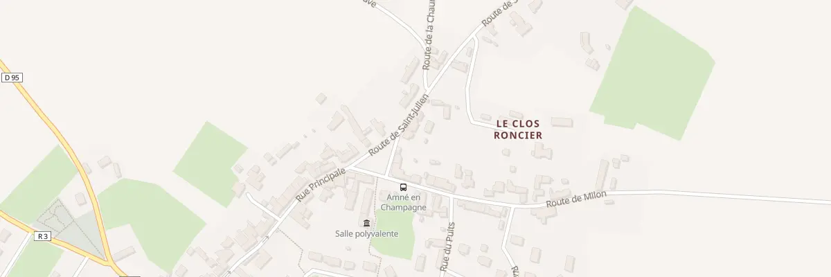 Plan du 2 Rte de Saint-Julien à Amné