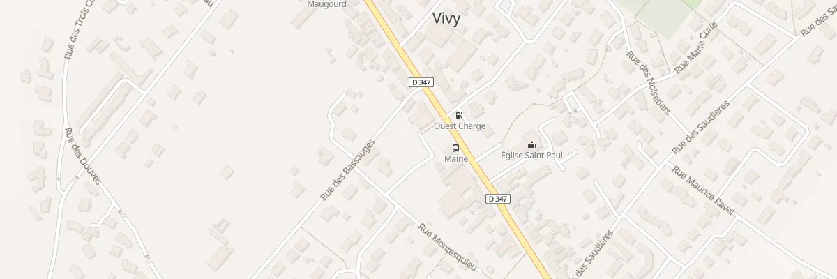 Plan du 40 Rue Nationale à Vivy