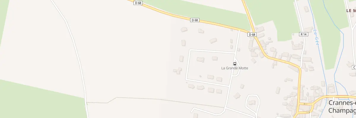 Plan du 10 La Grande Motte à Crannes-en-Champagne