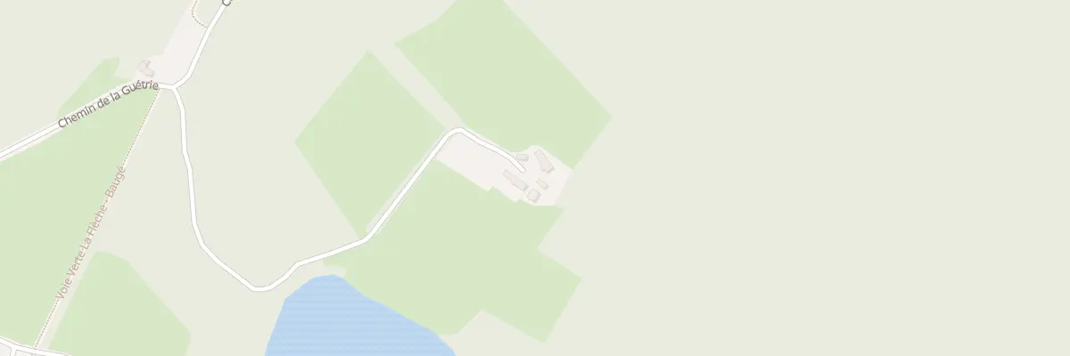 Plan du 340 Che de la Guétrie à Baugé-en-Anjou