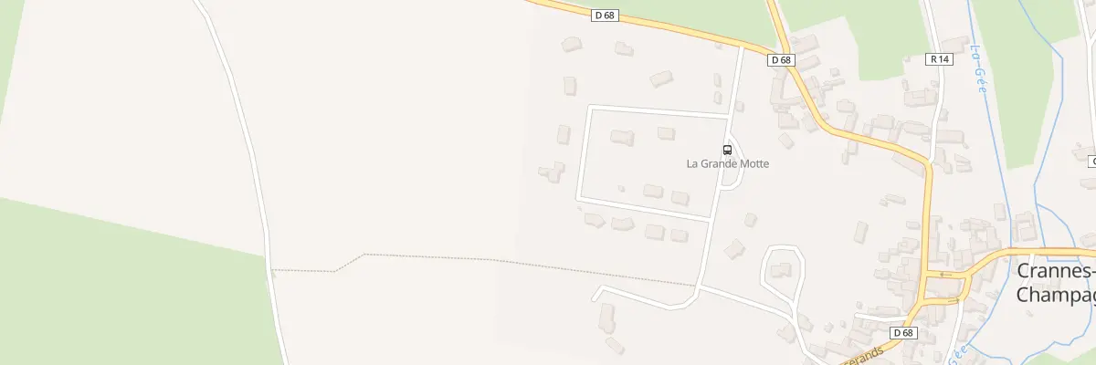 Plan du 12 La Grande Motte à Crannes-en-Champagne