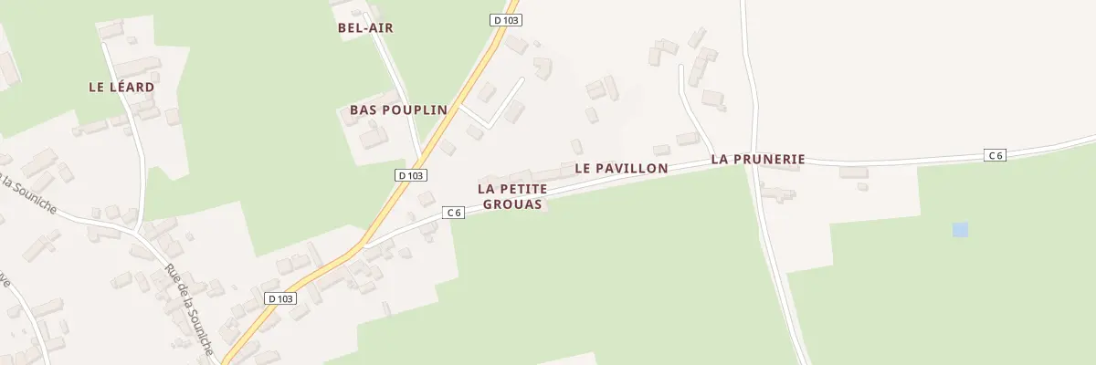 Plan du 17 Rue de la Prunerie à Crissé