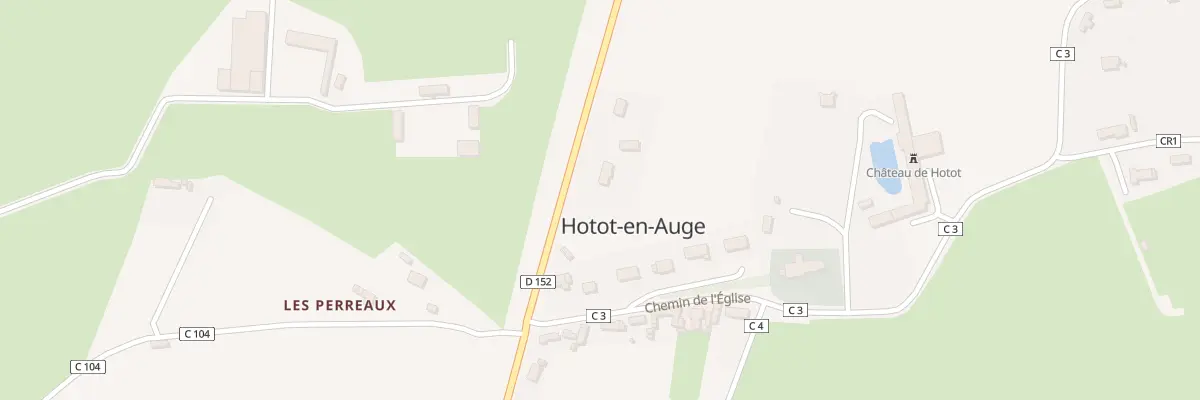 Plan du 277 Rte du Bac à Hotot-en-Auge