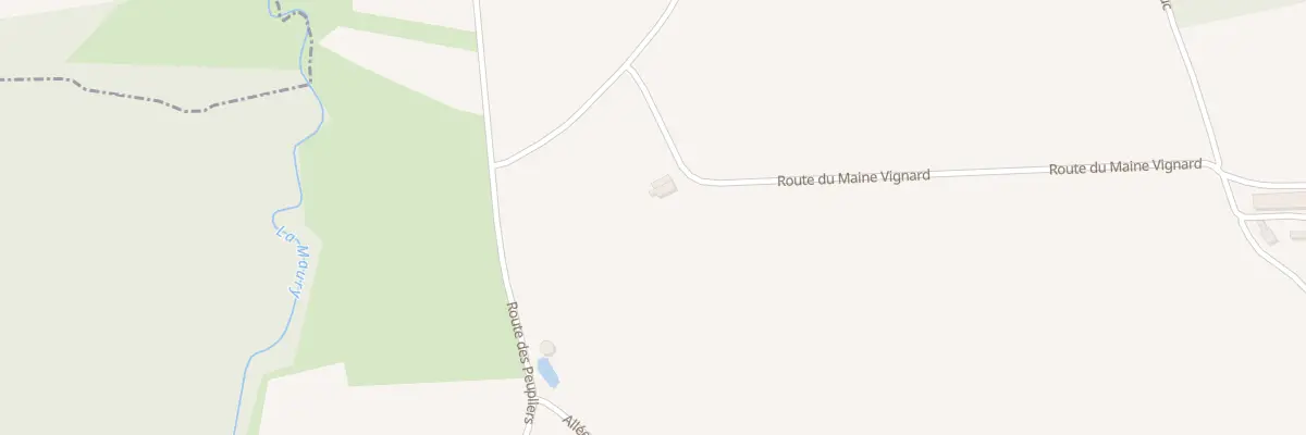 Plan du 2 Rte du Maine Vignard à Saint-Aulais-la-Chapelle